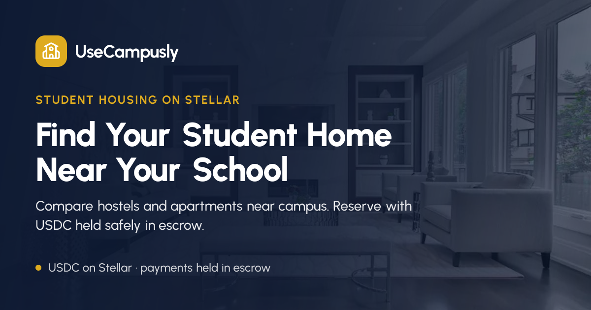 UseCampusly – Find Your Student Home Near Your School